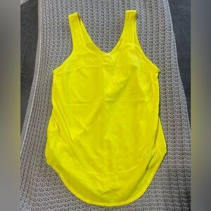 Lululemon Neon Yellow Tank Size 2